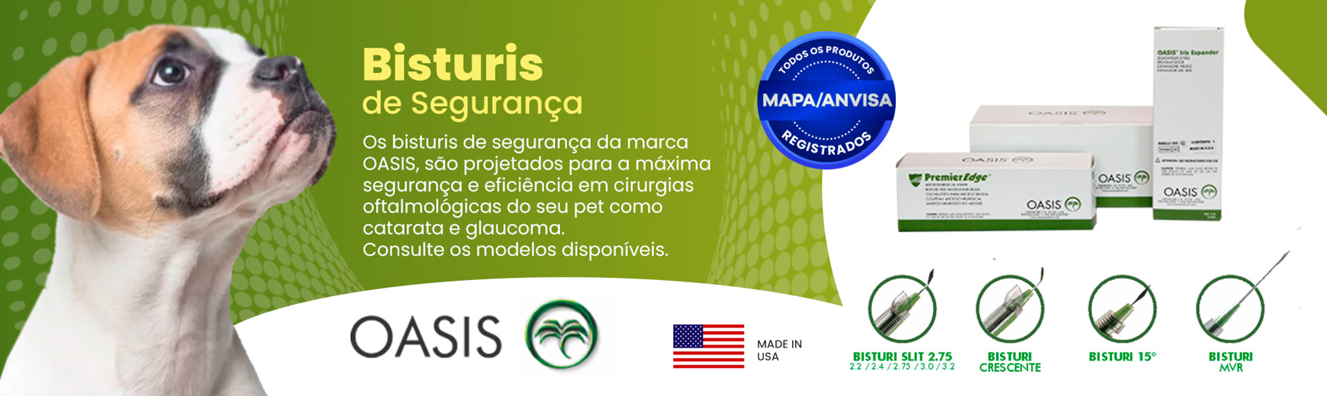 Bisturis de Segurança - Oasis